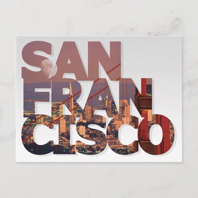Postal de San Francisco (Anverso)