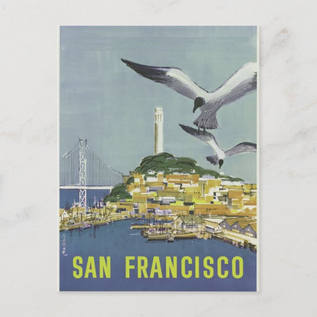 Postal de San Francisco (Anverso)