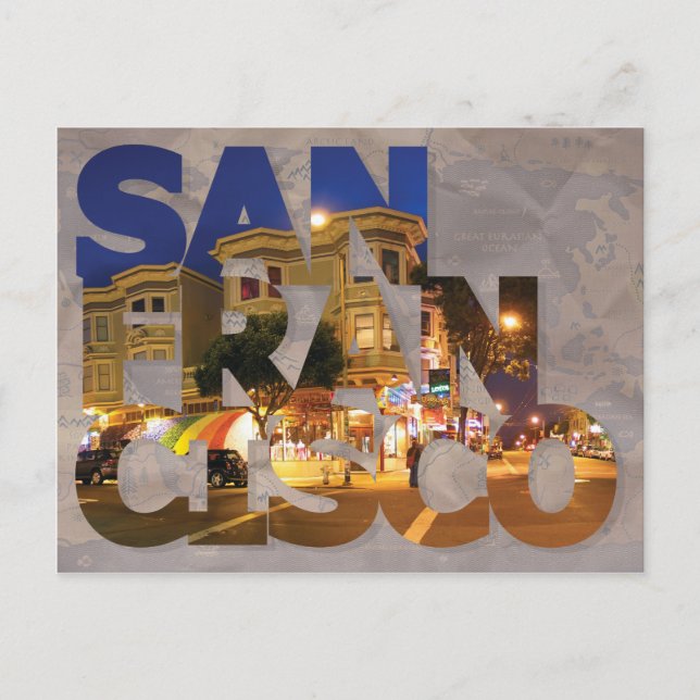 Postal de San Francisco (Anverso)