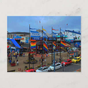 Postal de San Francisco Pier 39 Pride #1-3