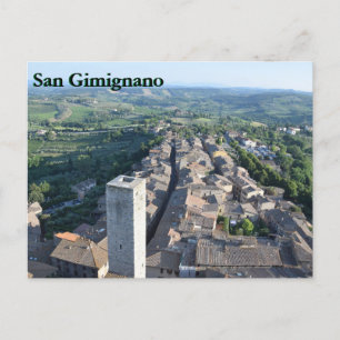 postal de San Gimignano