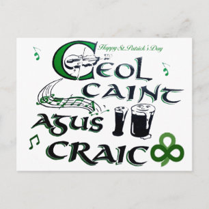 postal de San Patricio