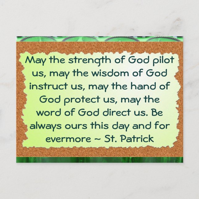 postal de San Patricio (Anverso)