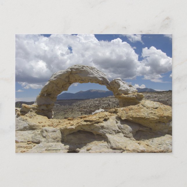 postal de sandstone blanco (Anverso)