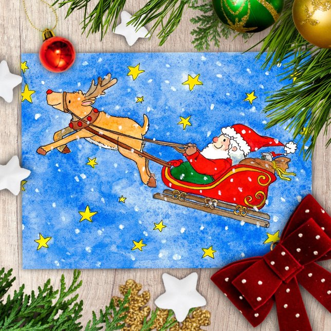 Postal de Santa por Nicole Janes (Subido por el creador)