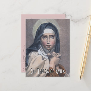 Postal de Santa Teresa de Ávila (M 008)