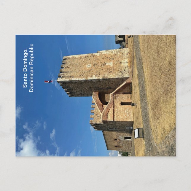 Postal de Santo Domingo, República Dominicana (Anverso)