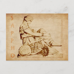 Postal de Sappho Vintage