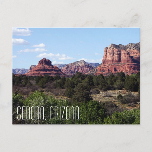 Postal de Sedona Arizona (Anverso)