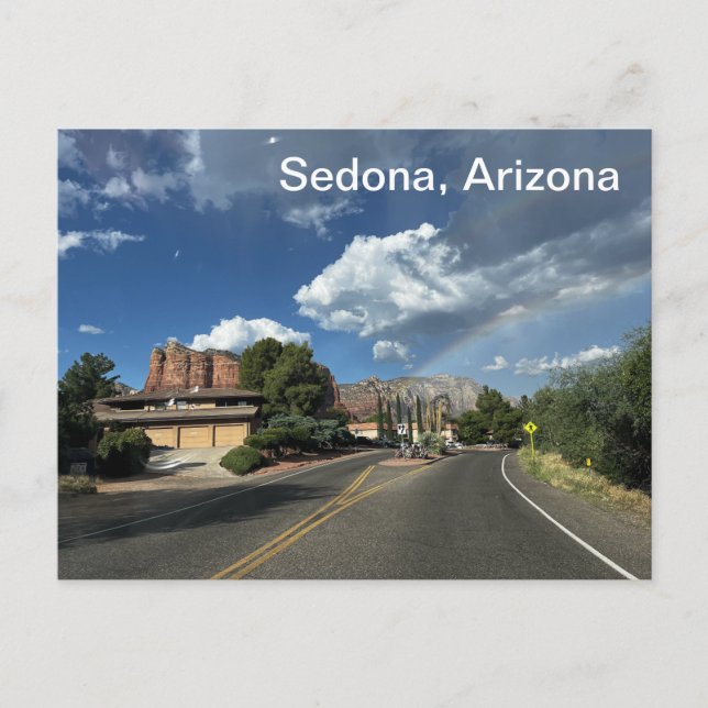 postal de Sedona, Arizona (Anverso)