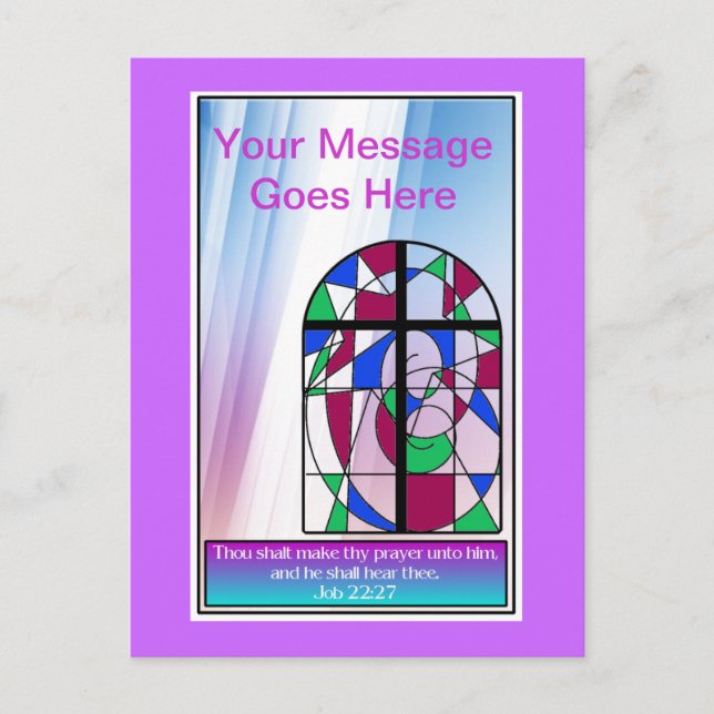 Postal de seguimiento de la iglesia (Anverso)