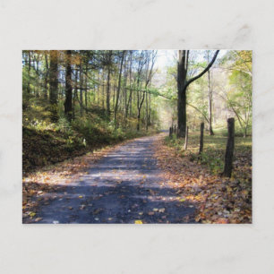 Postal de senderos felices