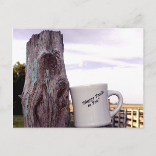 Postal de senderos felices