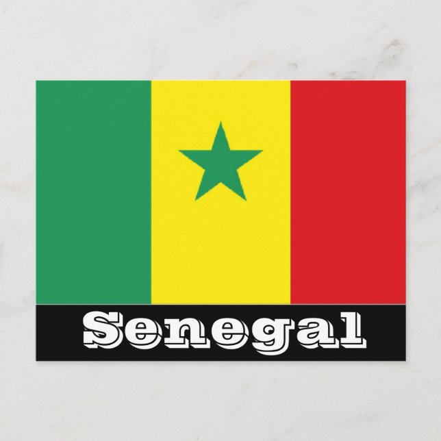 postal de Senegal (Anverso)