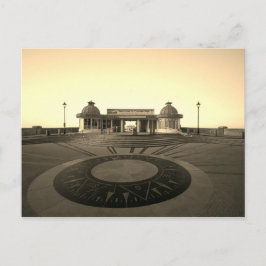 postal de Sepia Cromer Pier
