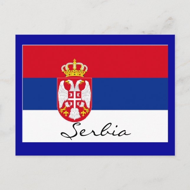 postal de Serbia (Anverso)