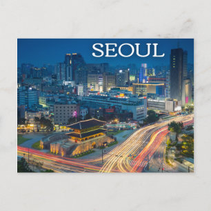Postal de Seúl, Corea del Sur