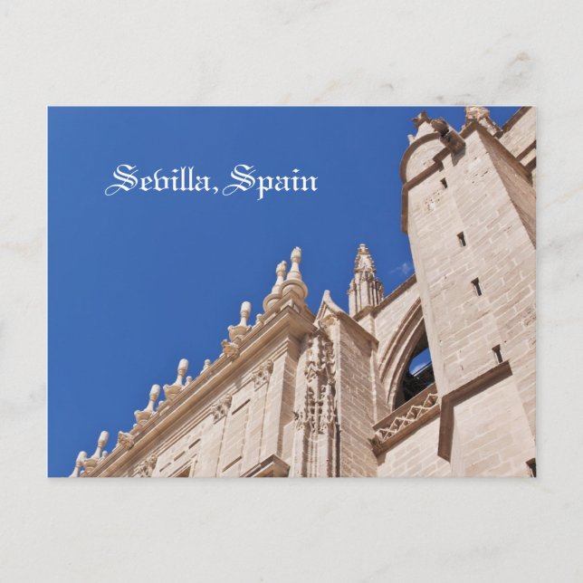 Postal de Sevilla, España (Anverso)