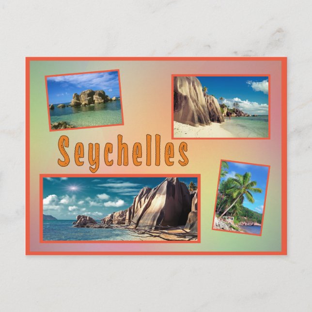 Postal de Seychelles (Anverso)