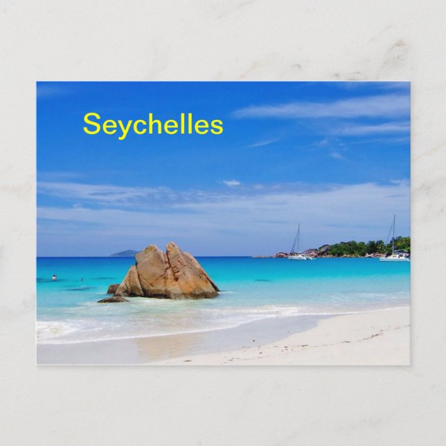 postal de Seychelles (Anverso)