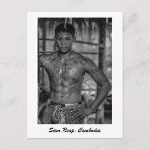 Postal de Siem Reap, Camboya