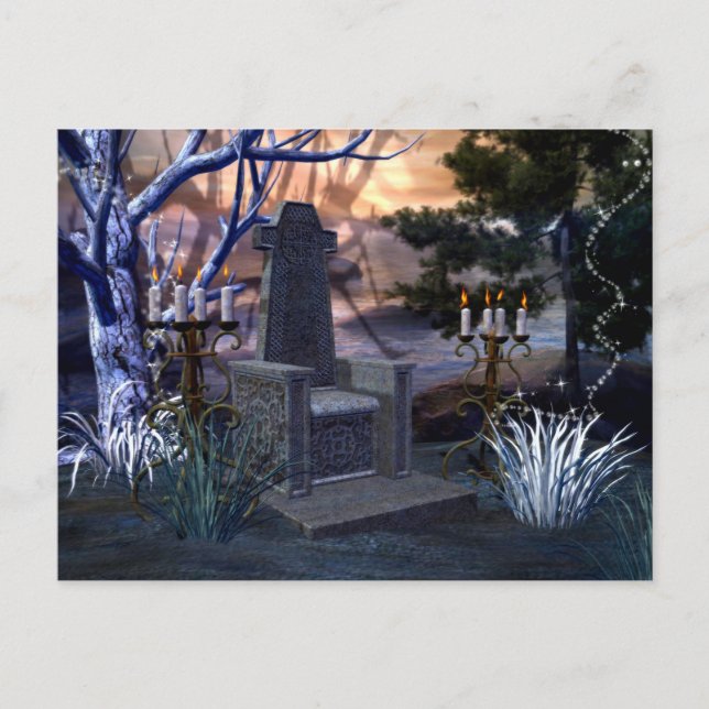 Postal de silla mágica (Anverso)