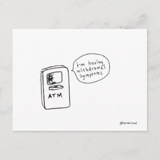 postal de síntomas de abstinencia