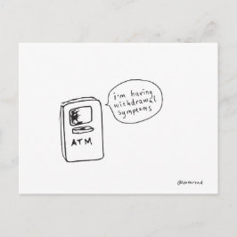 postal de síntomas de abstinencia