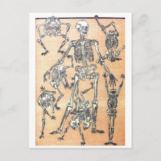 Postal de Skeleton Dance