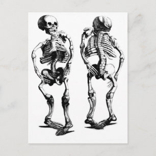Postal de Skeleton Dance