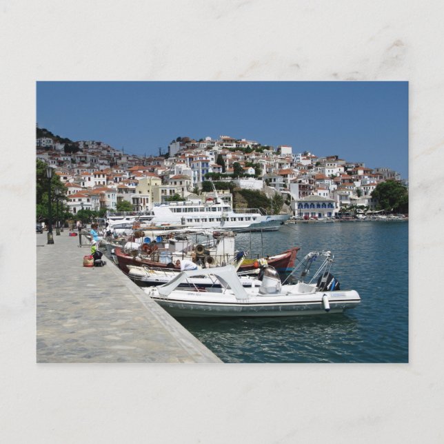 Postal de Skopelos (Anverso)