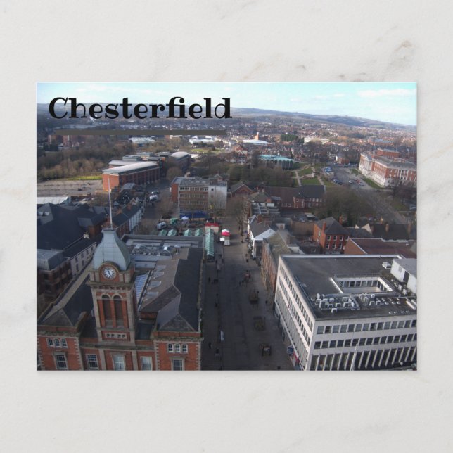 Postal de Skyline Chesterfield (Anverso)