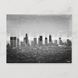 Postal de Skyline City de Los Angeles