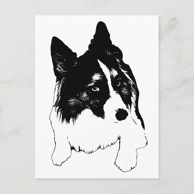 Postal de Skyline Snowflake (Anverso)