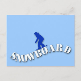 Postal de Snowboard