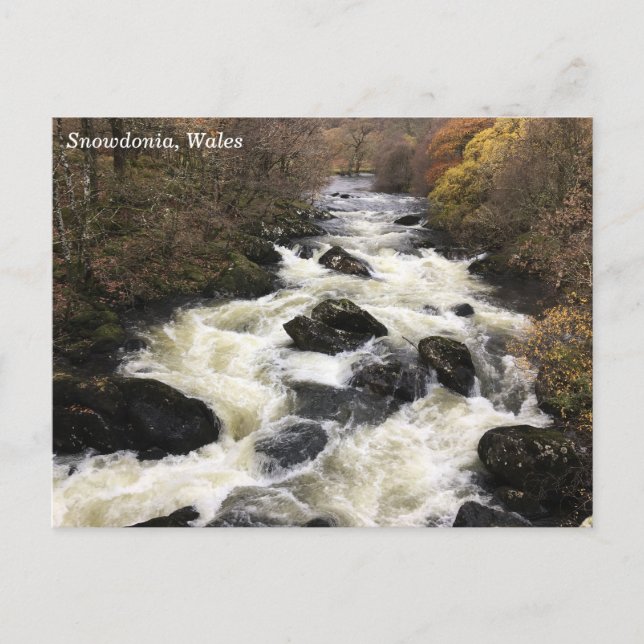 Postal de Snowdonia Wales (Anverso)