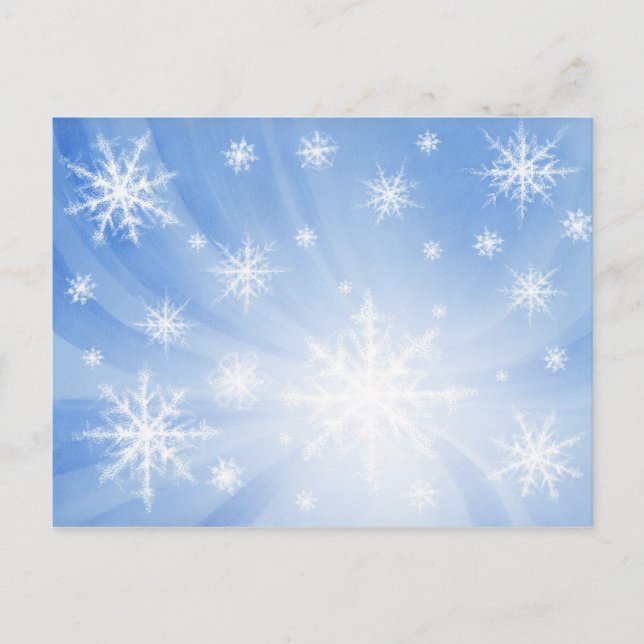 Postal de Snowflakes 01 (Anverso)
