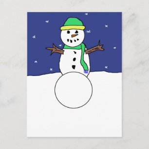 Postal de Snowman