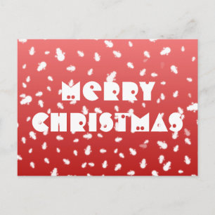 Postal de Snowman para navidades
