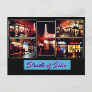 Postal de Soho london