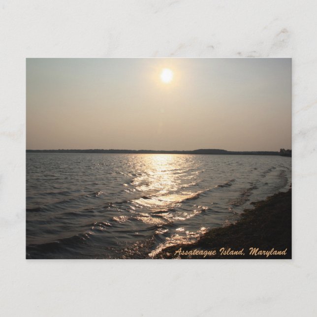 Postal de sol de AI (Anverso)