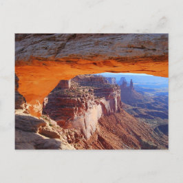 Postal de sol de Mesa Arch