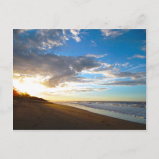 Postal de sol de playa