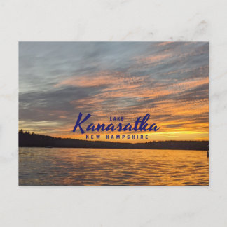 Postal de sol del lago Kanasatka