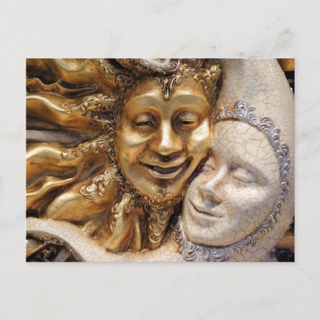 postal de sol y luna (Anverso)