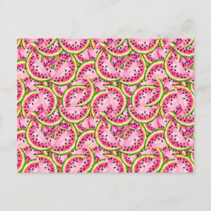 Postal de sorpresa de sandía