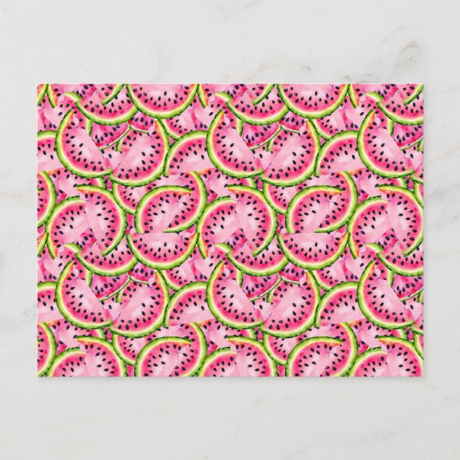 Postal de sorpresa de sandía (Anverso)