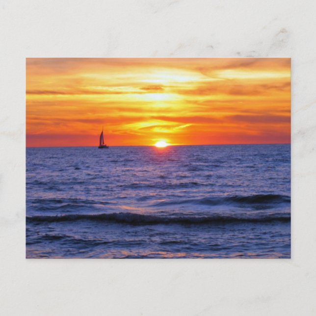 Postal de South Haven Sunset (Anverso)
