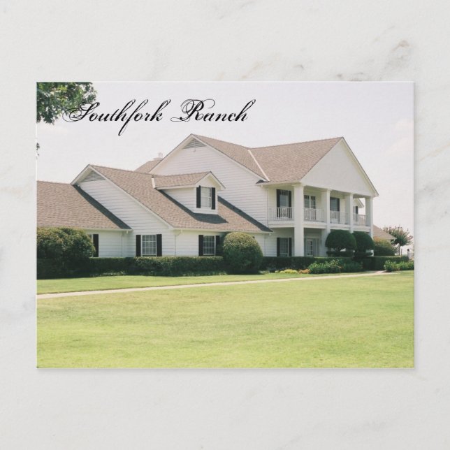 postal de Southfork (Anverso)