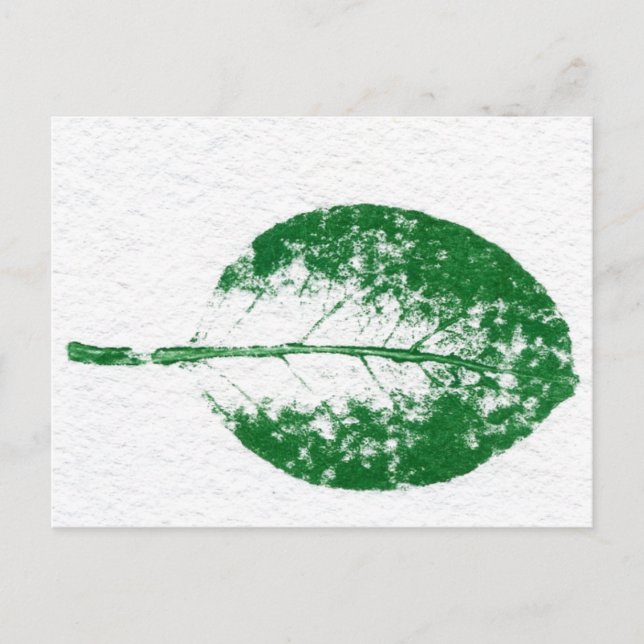 Postal de "Spring Apple #3" para rutas de campo (Anverso)